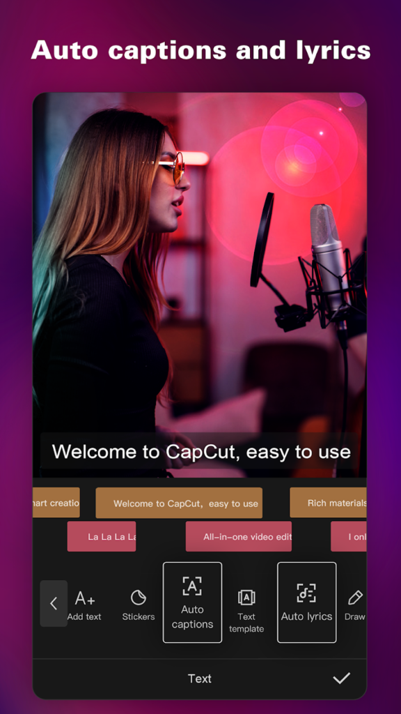 Layrics Addon with CapCut APK