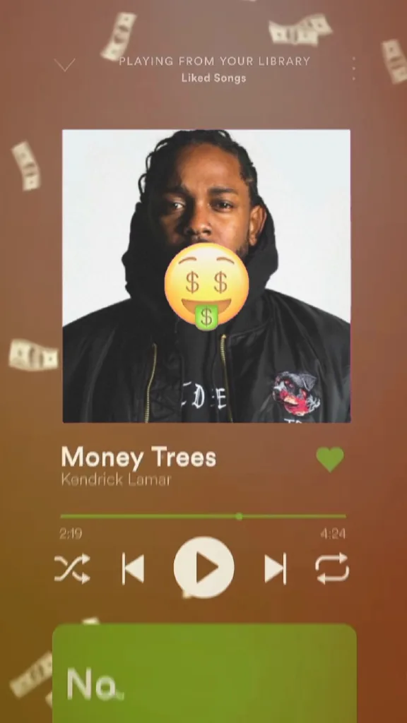 Money Trees CapCut Templates